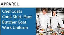 Cook shirts and chef coats
